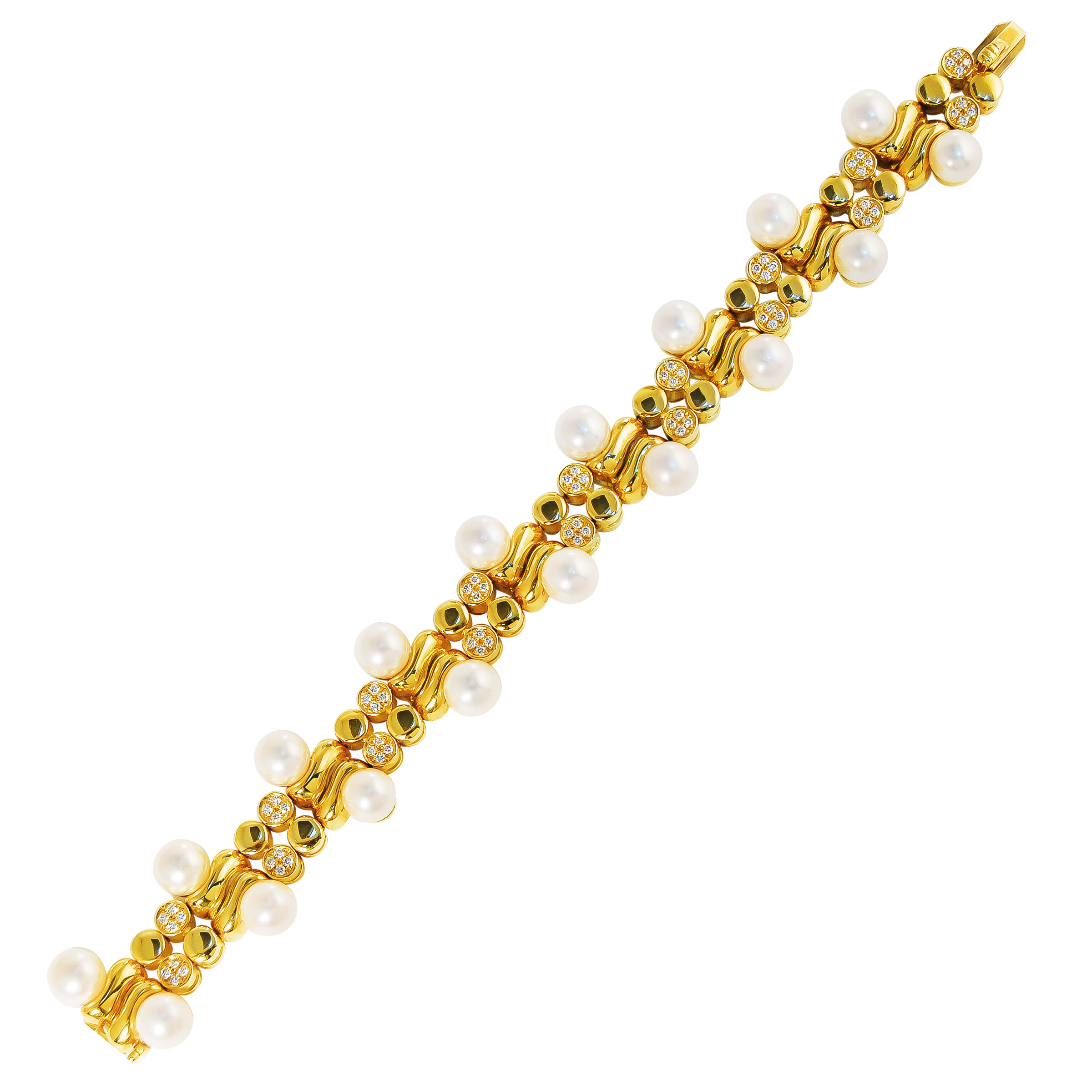 Pearl Bracelet - Kaufmann de Suisse Diamond Jewelery Palm Beach FL