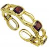 Tzarina Rhodolite Bangle Bracelet