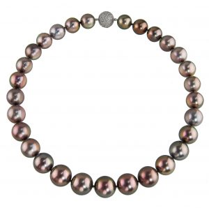 Black Tahitian Pearl Necklace