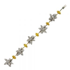 Jasmin Circle Sapphire and Diamond Bracelet