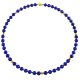 Lapis and Gold Beaded Necklace