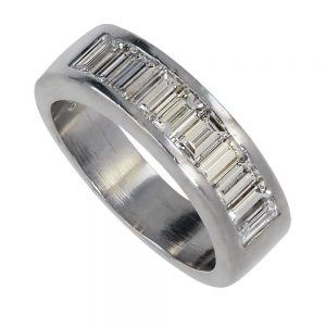Diamond Baguette Band