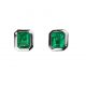 Emerald Stud Earrings