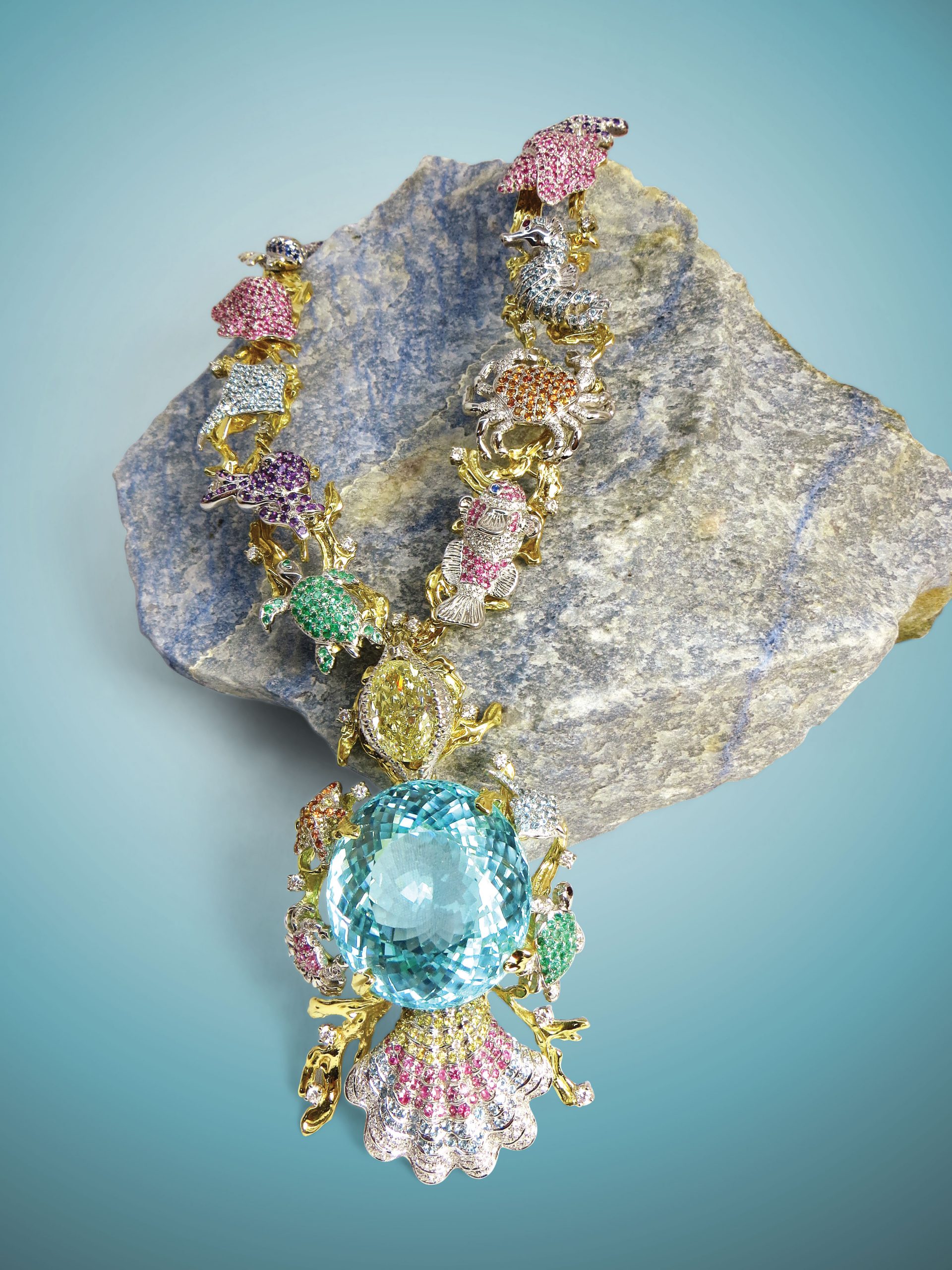 Paraiba.BG.Teal Paraiba Star of the Ocean