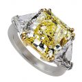 Yellow Diamond Ring - Kaufmann de Suisse Jewelers