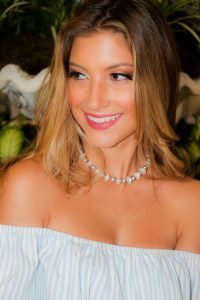 Grey and White Freshwater Pearl Necklace