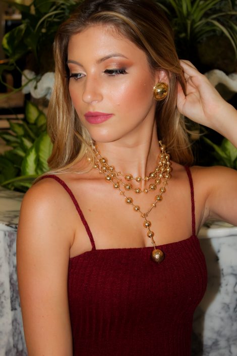The Golden Lariat Necklace