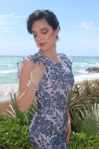 Freshwater grey and white pearl jewelry