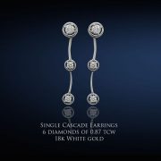 Single Cascade Earrings