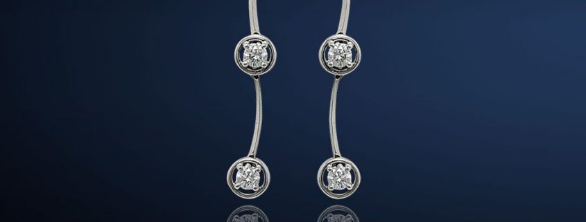 Single Cascade Earrings