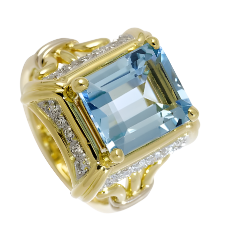 20209 For generations, the mermaid has been an iconic and symbolic representation in countless cultures around the world. The Mermaid Ring takes its inspiration from the serenity and ethereal beau