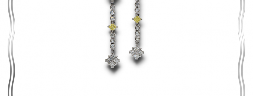 La Cometa Earrings Diamond Earrings