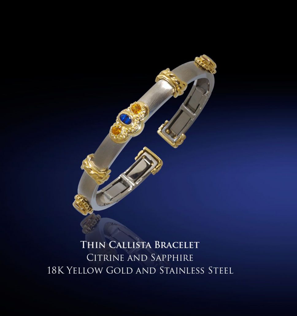 Thin Callista Bangle Bracelet
