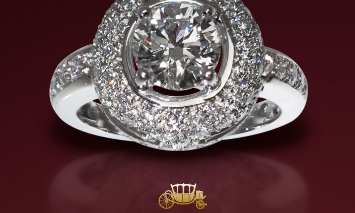 2 CTS Brillant Diamond Ring