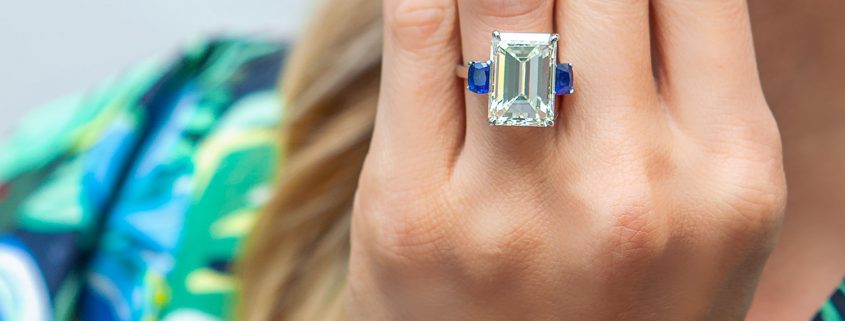 Emerald Cut Diamond Ring