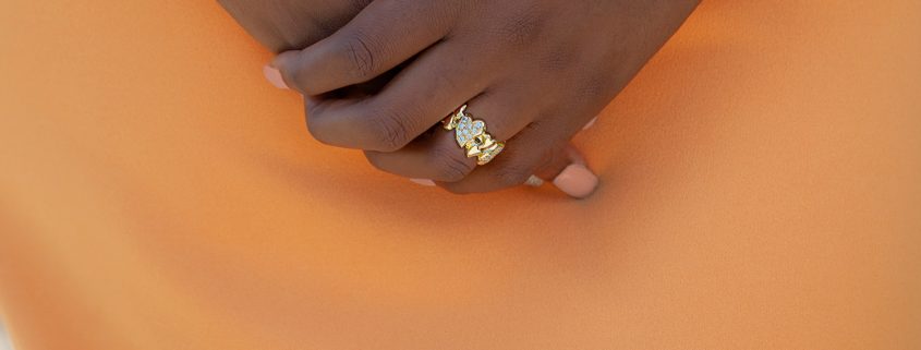 Flowing Lines and Triple Cascade Diamond Bracelets