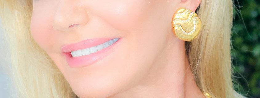 18K Gold and Diamond Earrings