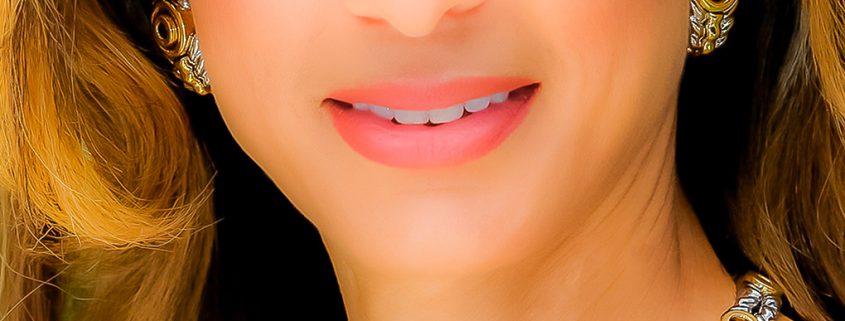 Stainless Steel and 18K Gold Earrings and Necklace