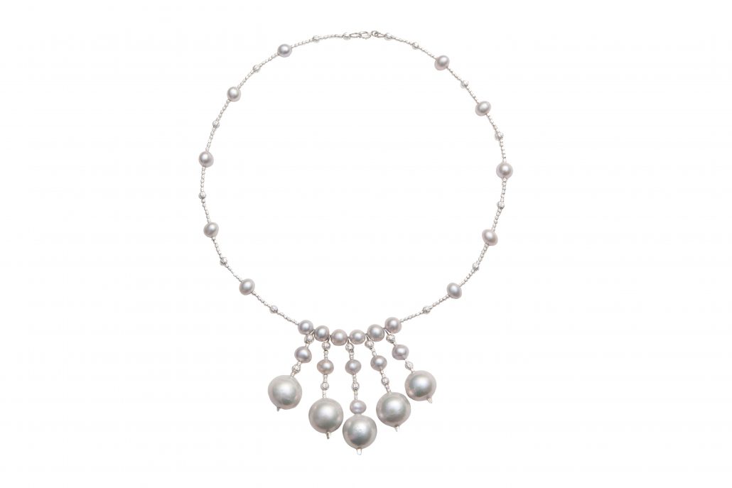 Modern Seagrape Pearl Necklace