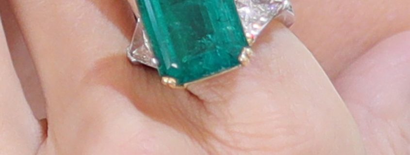 15.54 Emerald Ring