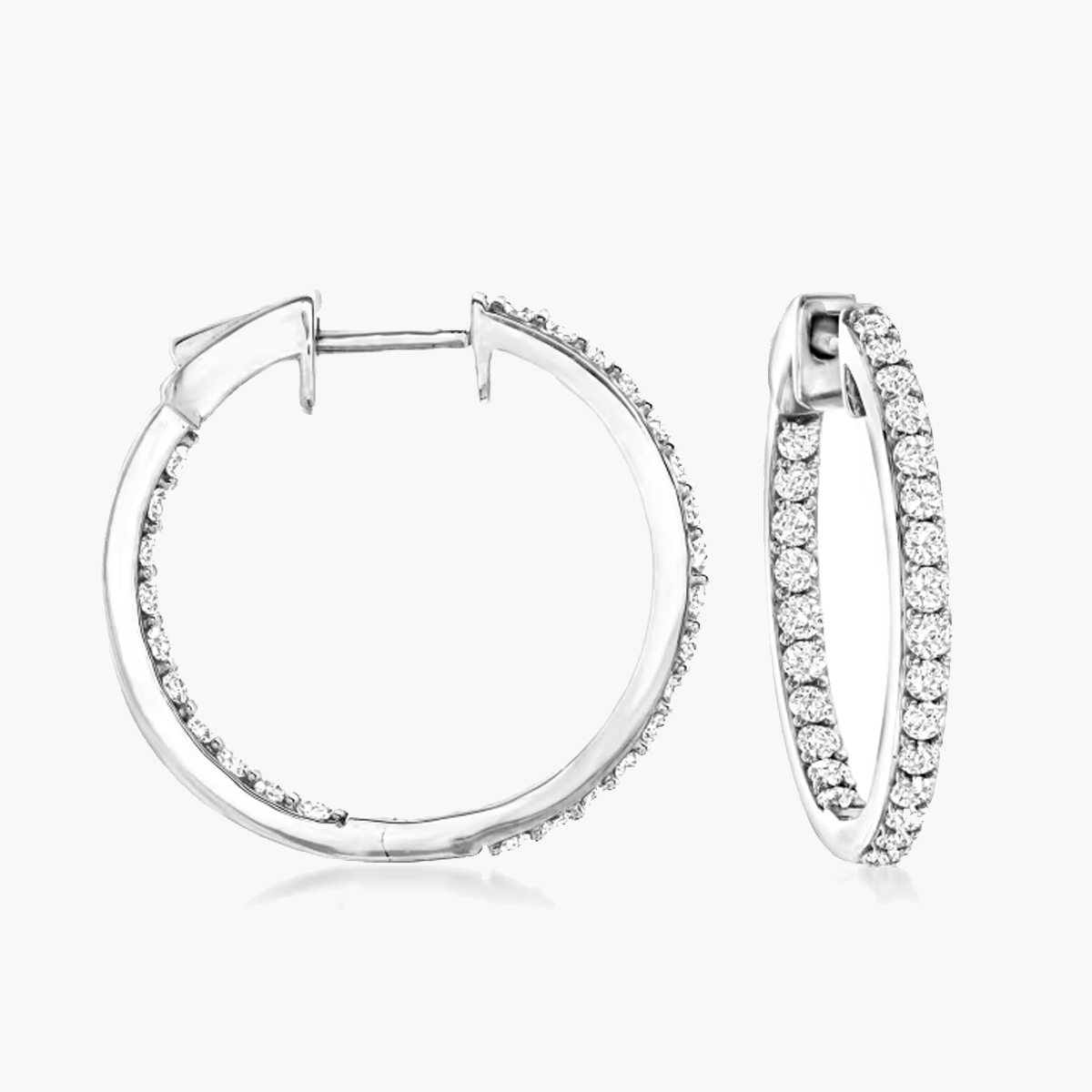 26167-White-Gold-1-Inch-Oval-Diamond-Inside-Out-Hoops
