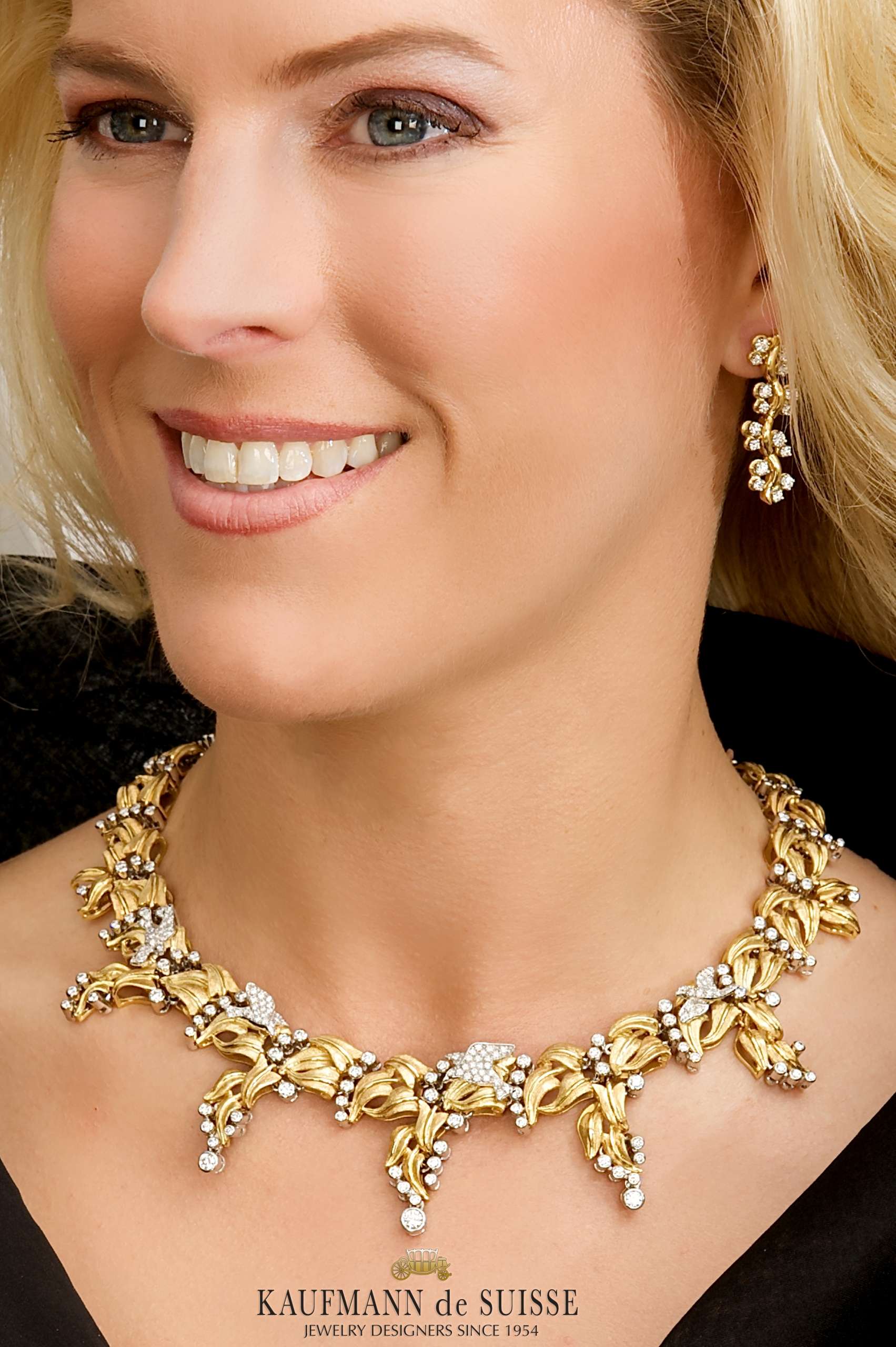 115 Gold Diamonds Neck Mod